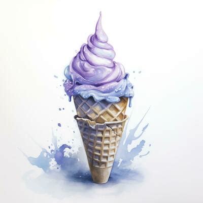 How to Draw Ice Cream From Python Coding 的图像结果