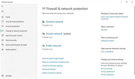 Image result for Firewall Protection for Windows 10