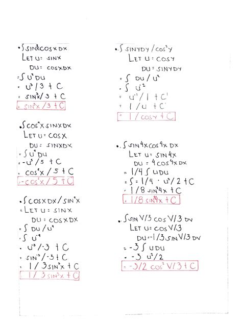 Integral Calculus Examples 的图像结果
