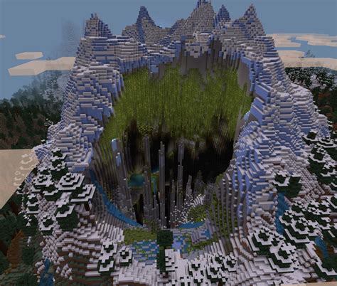 Minecraft Mountain Base