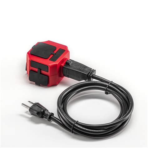 Hyper Tough 3-in-1 Power Hub Set w/ 6' Extension Cord $9 + Free S&H w ...