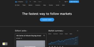 Image result for Trading View Dark Mode