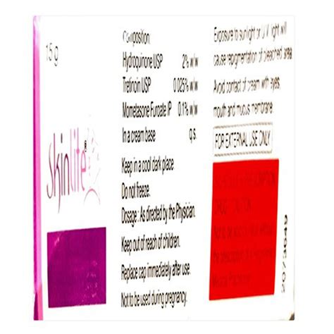 Skinlite Cream | Uses, Side Effects, Price | Apollo Pharmacy