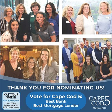 The Cape Cod Five Cents Savings Bank on LinkedIn: Thank you for ...