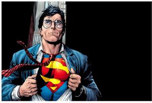 Animated Superman Poster For Kids Room (18 Inch x 12 Inch) Paper Print ...