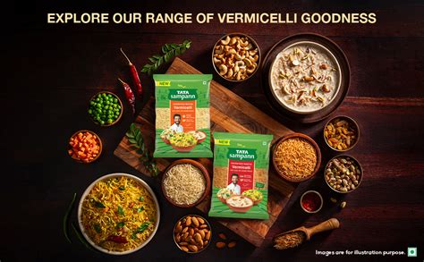 Tata Sampann Unroasted Vermicelli, Protein Rich Seviyan, Made with Suji ...