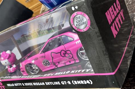 Target find last weekend. Hello Kitty Nissan Skyline R34. First time ...