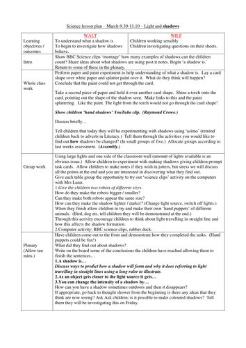 Shadows Lesson for Class 4 的图像结果