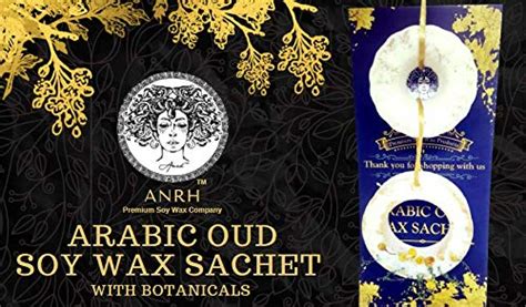 Anrh Oud Fragrance Soy Wax Sachet - The Fragrance Sachet Filled with ...