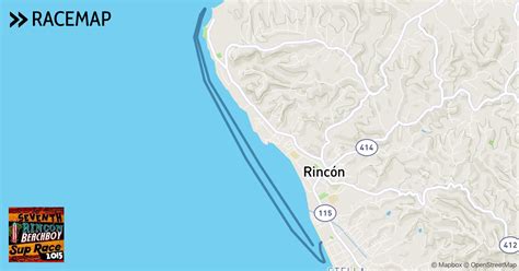 Rincon Beach Boy Sup Race » Racemap