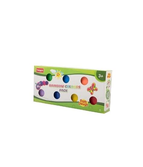 Buy MY genie BOX Fundough Rainbow Colors Pack Online at Low Prices in ...