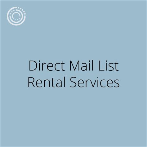 Image result for Direct Mail List
