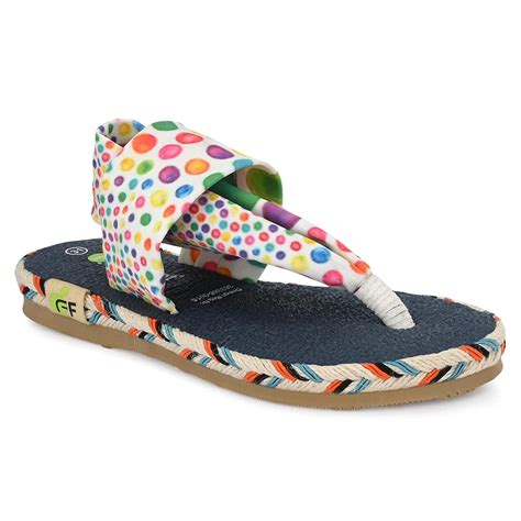 Buy Fresh Feet Comfortable Flats for Kids Girls - (Bubble Print, Size 1 ...