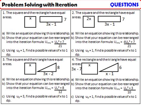 Image result for General Iterative Processes GCSE Maths