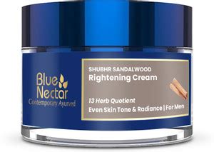 Blue Nectar Ayurvedic Face Cream for Men Skin Glow, Brightening ...