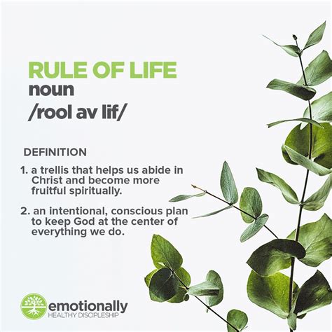 Emotionally Healthy Spirituality on LinkedIn: Craft a Rule of Life ...