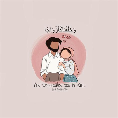 And we created you in pairs 78:8 | Girly art illustrations, Cartoon ...