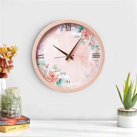 Buy Moksha Divine Floral Wall Clock - 30cm from Home Centre at just INR ...