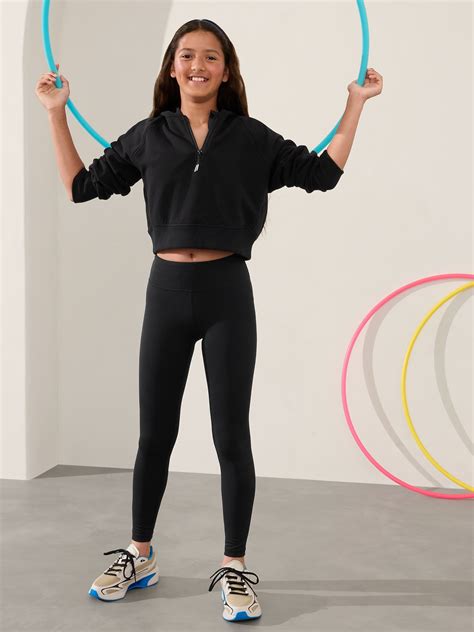 High Rise Leggings for Girls | Athleta