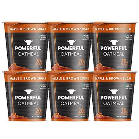 Buy Powerful Yogurt High Protein Instant Oatmeal with 20 Grams Protein ...