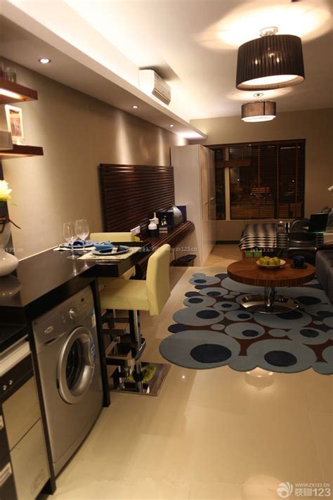 上海欧式风格50平米设计方案 50平米一室一厅小户型装饰样板_装信通网