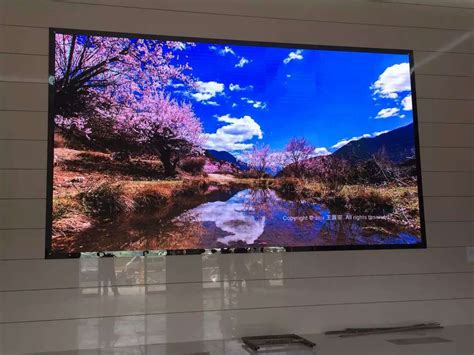 大堂led大屏电视 p3高清大屏幕显示系统价格-安防展览网