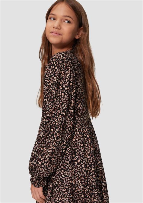 Short A-line dress - black | s.Oliver