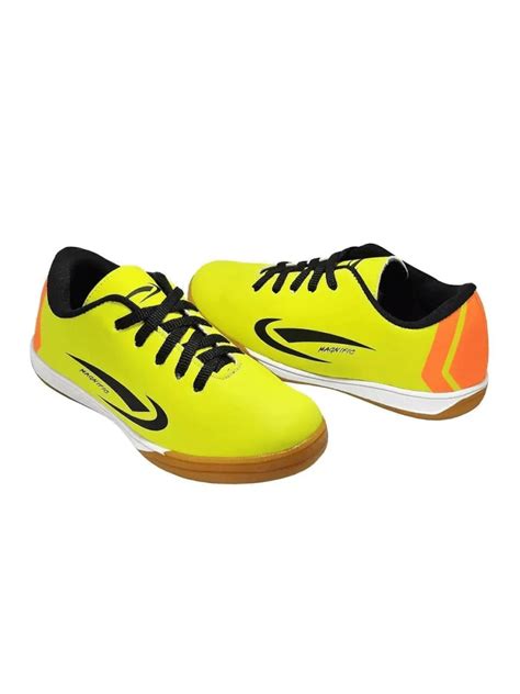 Kit 3 Pares Chuteira Meninos Magnific Tênis Futsal Society Quadra Nid ...