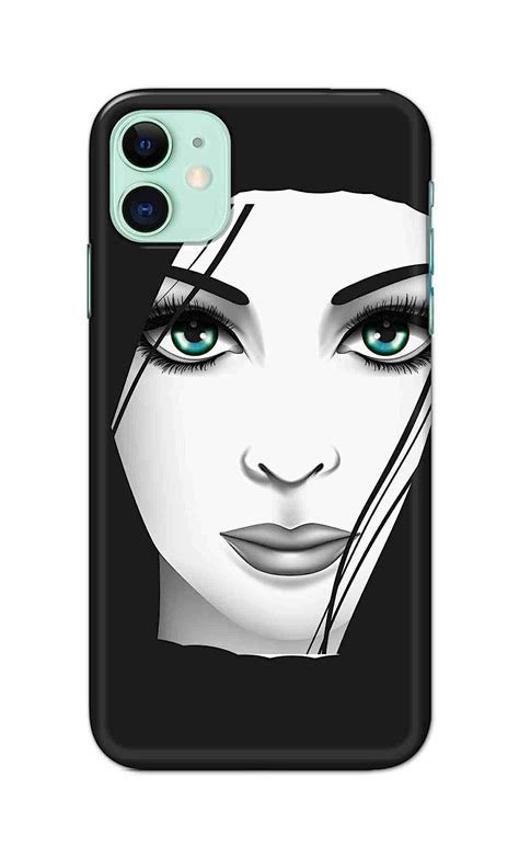 PICWIK® Designer Printed Back Cover/Hard Case for Apple iPhone 11 (Face ...