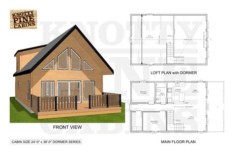 Sample Floor Plans | Canada | Knotty Pine Cabins