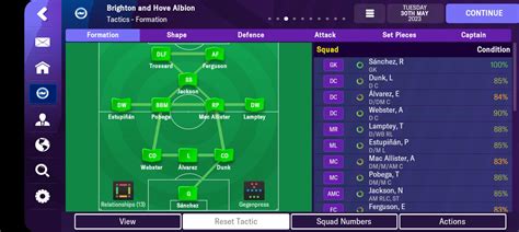 A bright future (3-4-1-2) - Football Manager 2023 Mobile - FMM Vibe