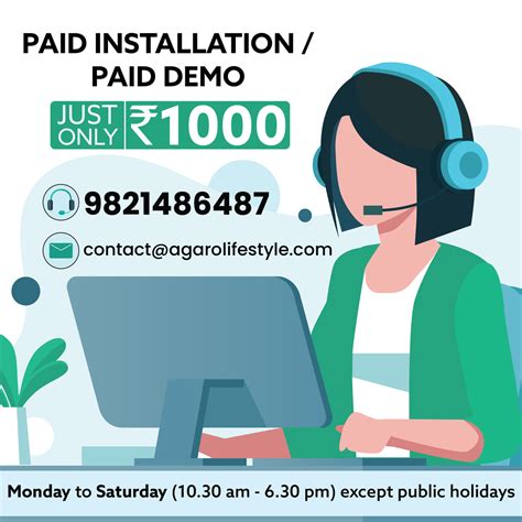 Installation Charge (INR 1000) | Paid DEMO | AGARO – Agaro