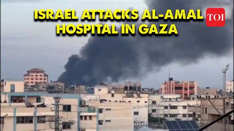 Israeli drones attack hospital in southern Gaza, Palestinian Red ...