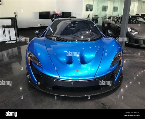 Mclaren P1 Light Blue