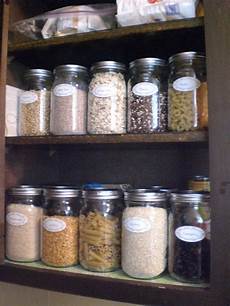 Jars For Kitchen Storage by Organizing A Pantry With Glass Jars Is Cheap And Easy Jars For Kitchen Storage