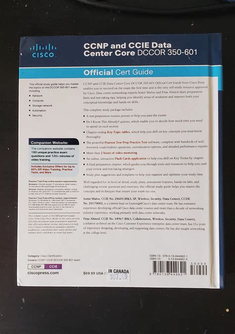Buy CCNP and CCIE Data Center Core DCCOR 350-601 Official Cert Guide ...