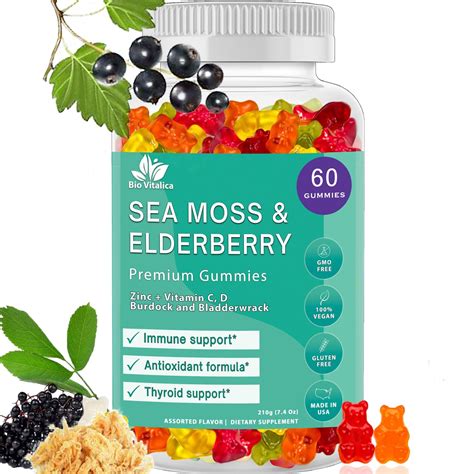 Elderberry sea moss gummies – Artofit
