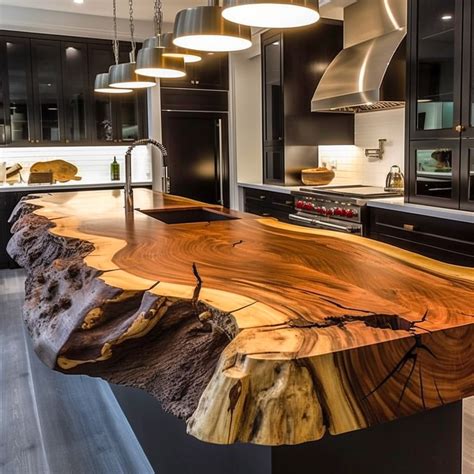 Countertops with Live Edge Designs Are Gaining Popularity and We Can't ...