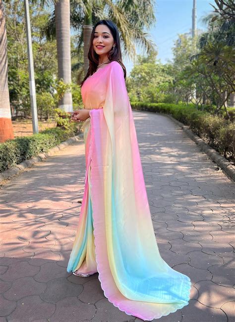Rainbow (Saree) - Ranjvani – Ranjvani Sarees
