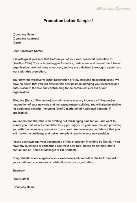 Business Promotion Letter Example 的图像结果