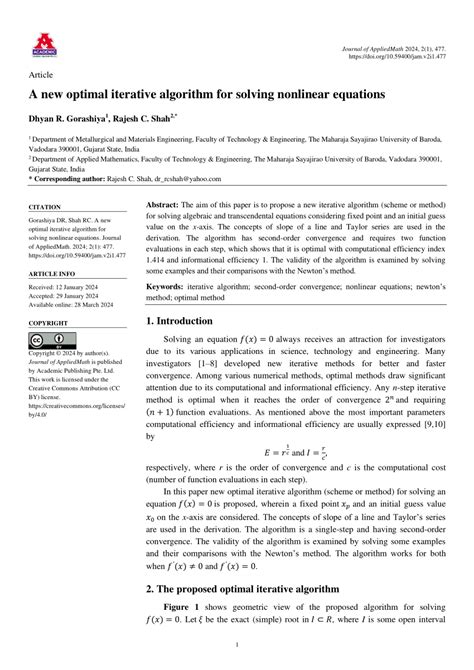 Image result for Iterative Method for Solving Nonlinear Equations