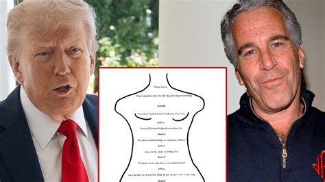 Trump's Alleged Epstein Birthday Note Revealed, Including Naked Lady Sketch
