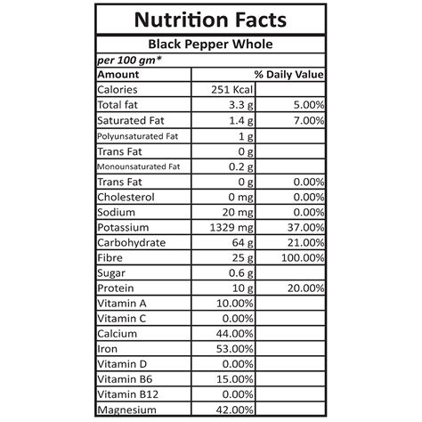 Organic Black Pepper Whole : Hello Healthy