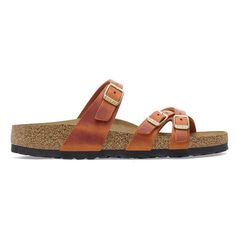 Franca Soft Footbed Oiled Leather Burnt Orange | BIRKENSTOCK
