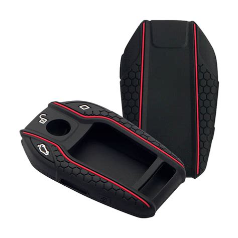 Keycare silicone key cover fit for : BMW LCD Display smart key (KC-68)