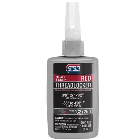 Cyclo ULTRAWELD Red High Temperature Anaerobic Threadlocker : Amazon.in