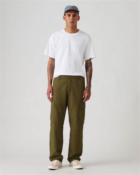 Parachute Cargo Lightweight Men's Pants - Green | Levi's® CA
