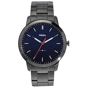 Fossil Mens Analogue Stainless Steel Watch_Grey" : Amazon.in: Fashion