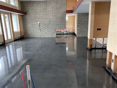 Residential Polished Concrete Floors New Construction - Oldstonerestoration