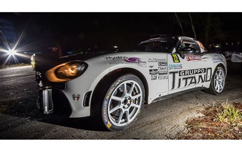 A successful weekend for Abarth drivers in rallies and on the track ...